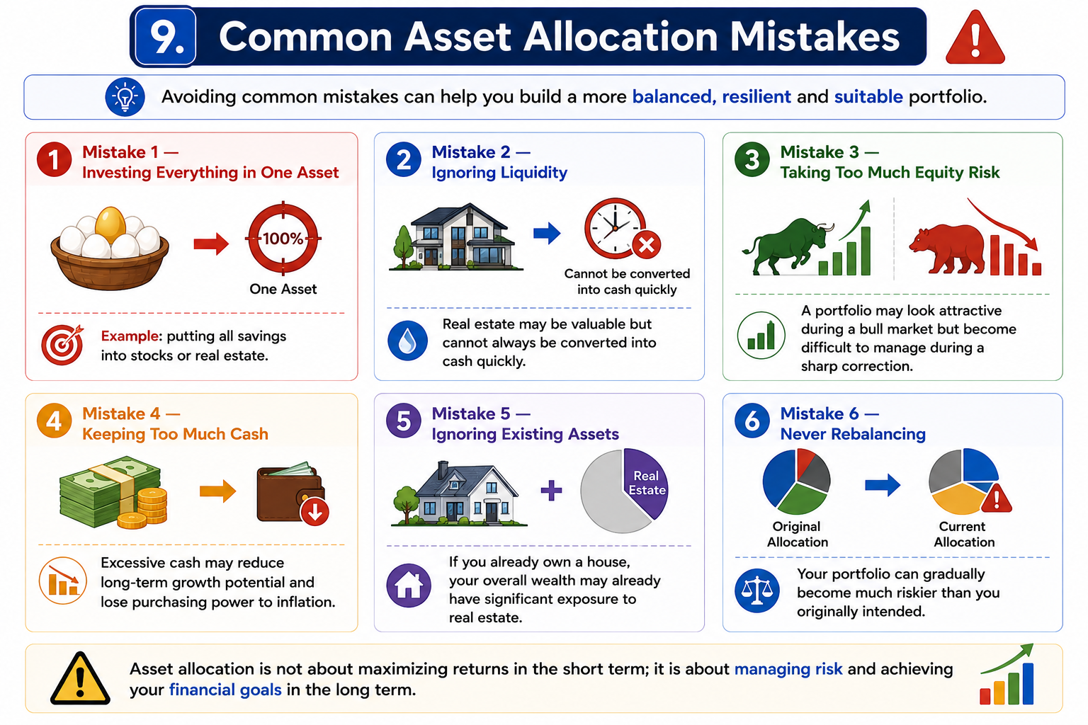 Common Asset Allocation Mistakes